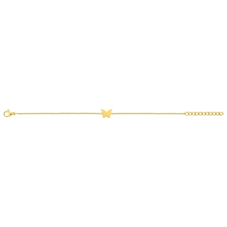 Bracelet Papillon — Chaîne Fine Dorée | Bijouly