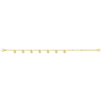 Bracelet Arbre de Vie — Breloques Rondes Dorées | Bijouly
