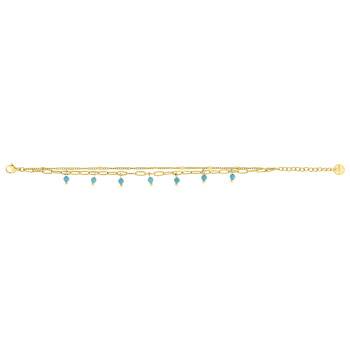 Parure Marina – Collier & bracelet double rang | Bijouly