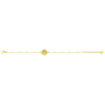 Parure Florin – Médaillon doré ciselé, 3 pièces | Bijouly