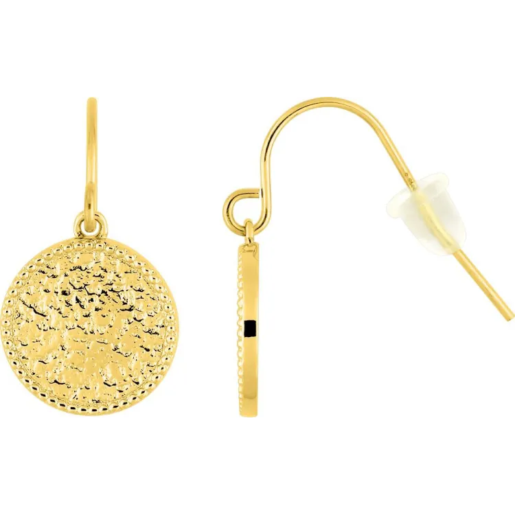 Parure Florin – Médaillon doré ciselé, 3 pièces | Bijouly