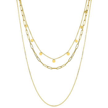 Parure Constellation – Collier multi-rangs doré | Bijouly