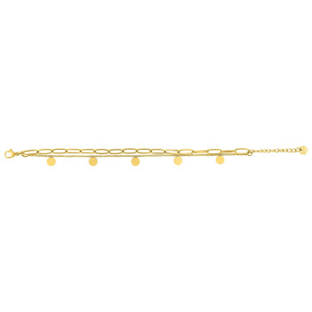 Parure Constellation – Collier multi-rangs doré | Bijouly