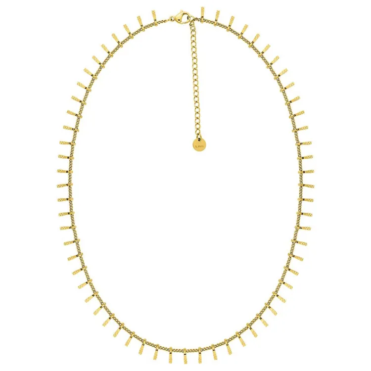 Parure Charleston – Collier & bracelet frange dorée | Bijouly