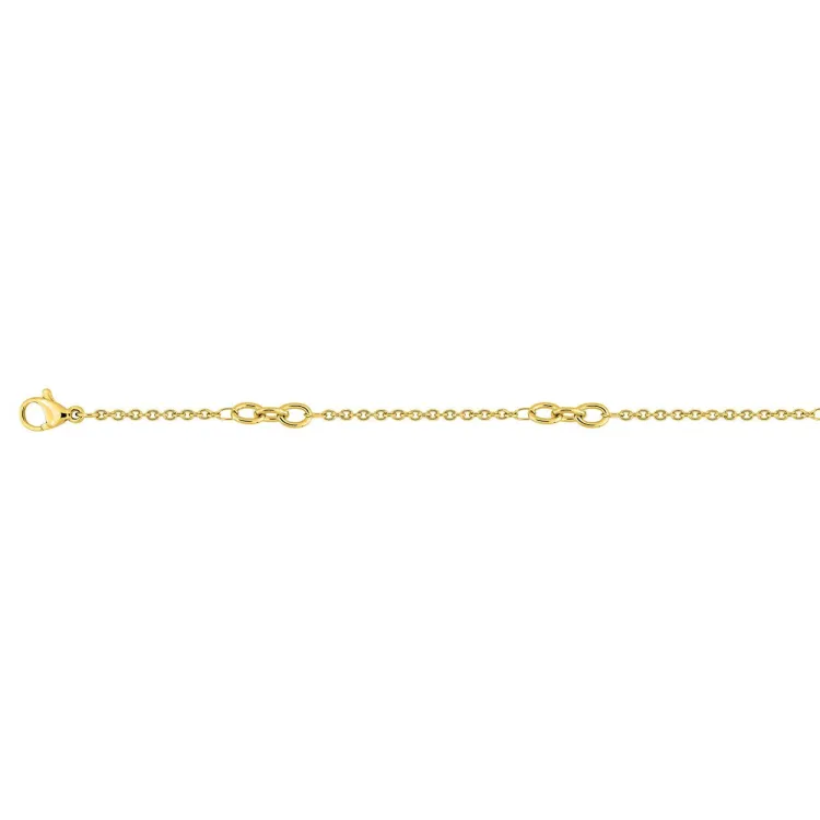 Parure Infini – Symbole infini & chaîne dorée | Bijouly