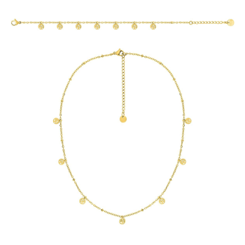 Parure Eden – Arbre de vie & chaîne dorée | Bijouly