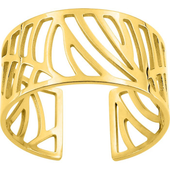 Bague ajustable – Acier doré | Bijouly