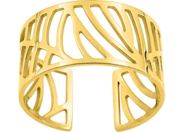 Bague ajustable – Acier doré | Bijouly