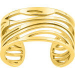 Bague ajustable Sillon — acier doré