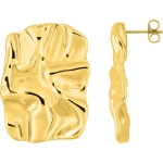 Pendantes Lierre — acier doré 23 mm