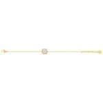Bracelet Dragée — quartz rose
