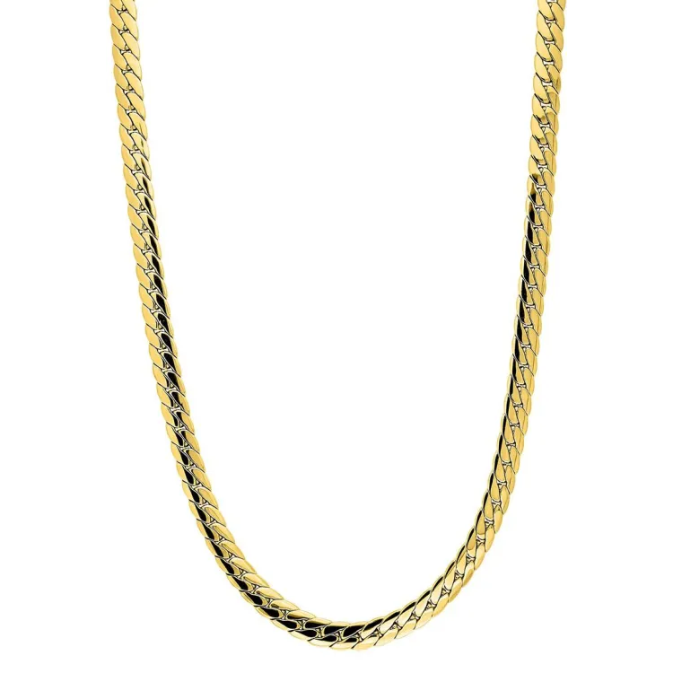 Collier – Acier doré | Bijouly