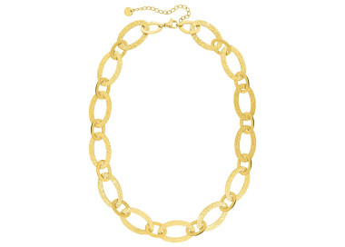 Collier chaîne – Acier doré (long) | Bijouly