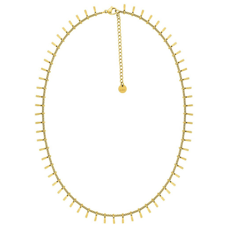 Collier – Acier doré | Bijouly