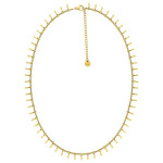 Collier Brin — acier doré ajustable 38 cm