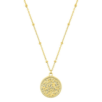 Collier – Acier doré | Bijouly