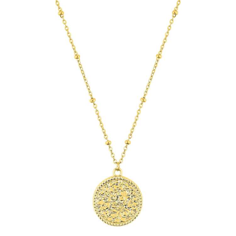 Collier – Acier doré | Bijouly
