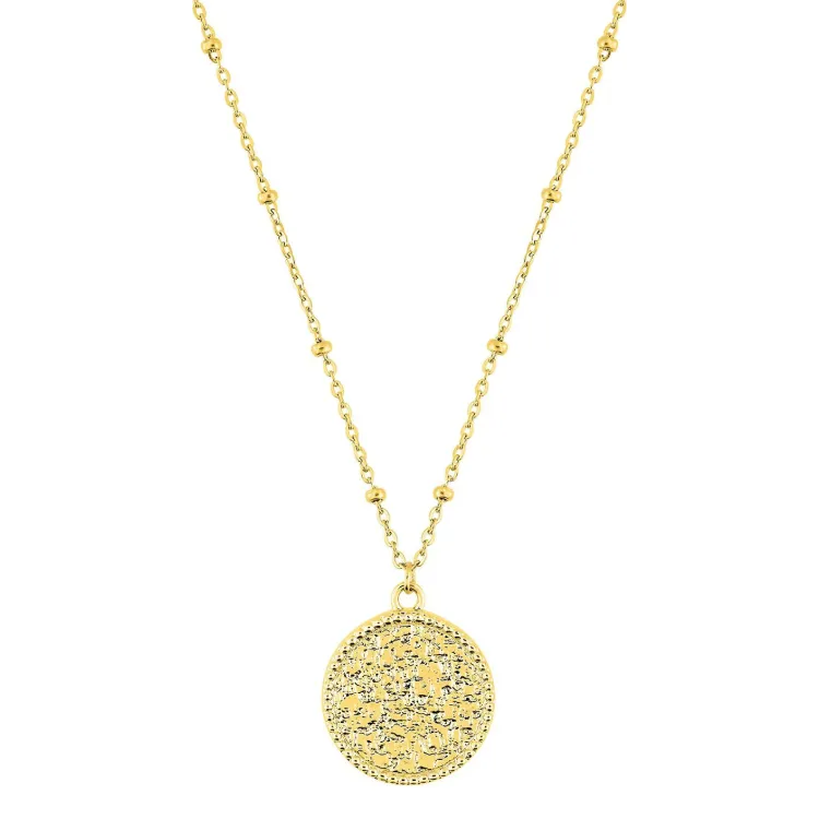 Collier – Acier doré | Bijouly