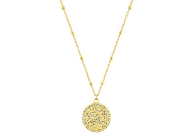 Collier – Acier doré | Bijouly