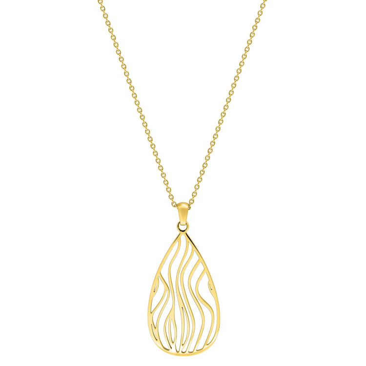 Collier – Acier doré | Bijouly