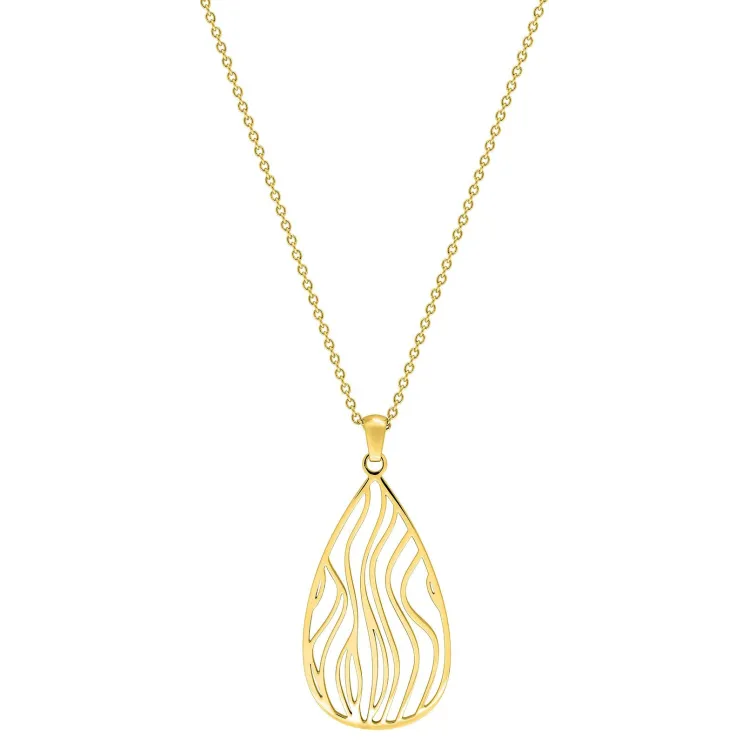 Collier – Acier doré | Bijouly
