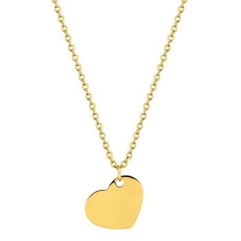 Collier – Acier doré | Bijouly