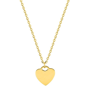 Collier – Acier doré | Bijouly