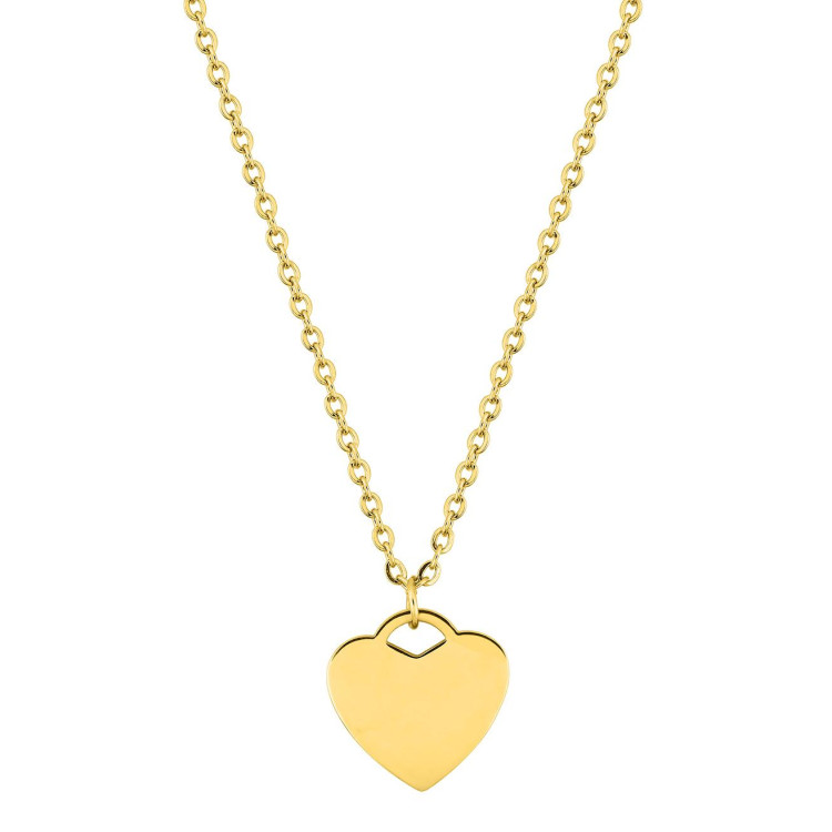 Collier – Acier doré | Bijouly