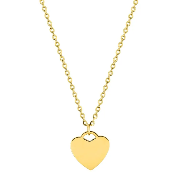 Collier – Acier doré | Bijouly