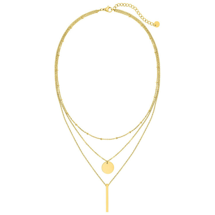 Collier – Acier doré | Bijouly