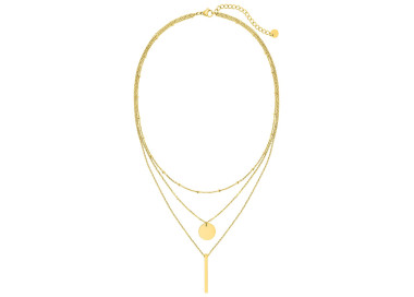 Collier – Acier doré | Bijouly