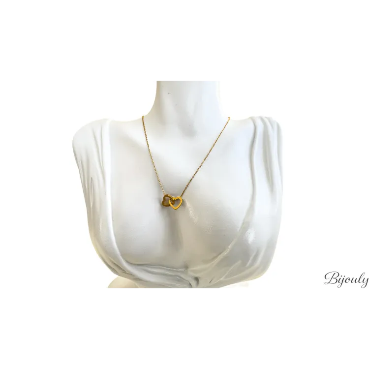 Collier – Acier doré | Bijouly