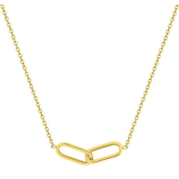 Collier Entrelacs – Double Anneau Doré | Bijouly